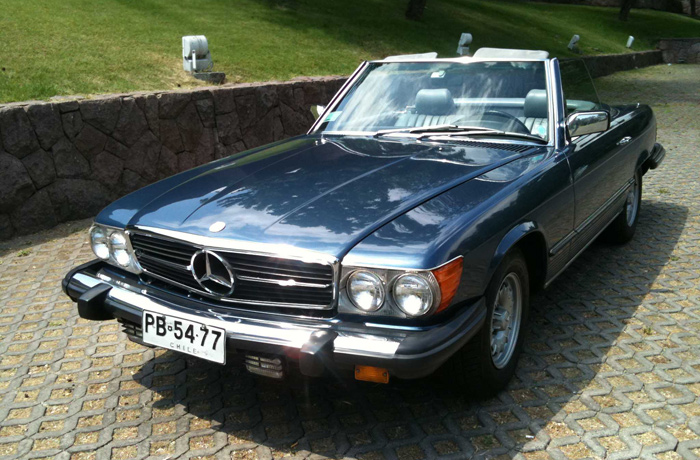 84 Mercedes 380sl #5
