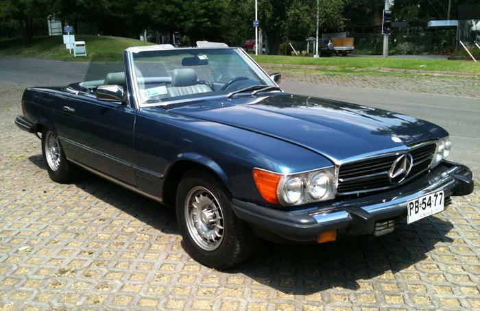 84 Mercedes 380sl #4